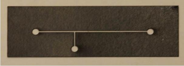 噴蠟技術制成的紙基微流控芯片