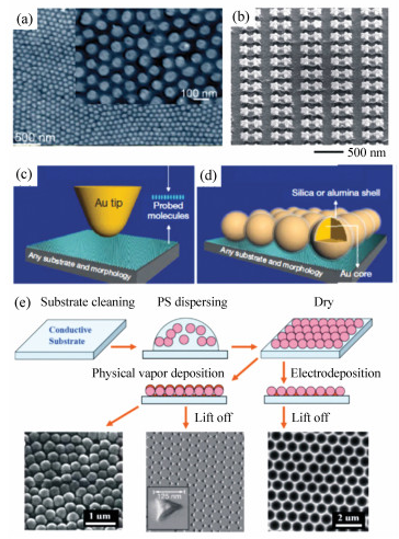 BT修飾的Ag-PAO模板的SEM圖