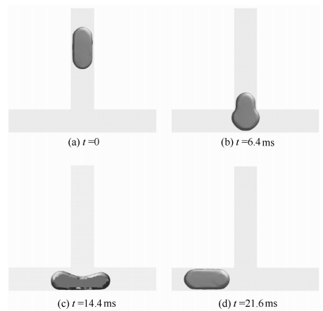 圖4微液滴未破裂