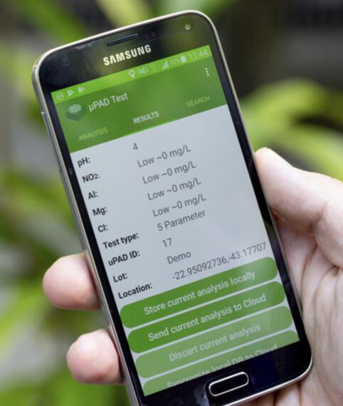 比色測試結(jié)果