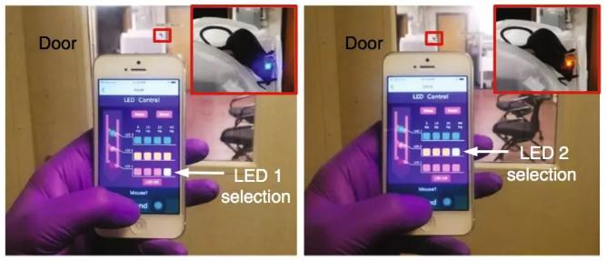 藍牙無線設備的穿墻操控